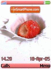 Скриншот темы Raspberry in Milk