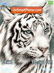 White tiger es el tema de pantalla