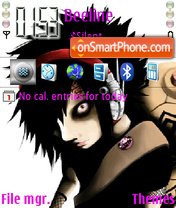 Emo music theme screenshot