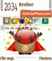 Internet Bull Theme-Screenshot