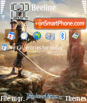 Prince Of Persia 2009 theme screenshot