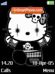 Hello Kitty tema screenshot