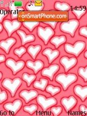 Hearts tema screenshot