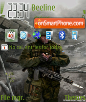 Russian Soldier es el tema de pantalla