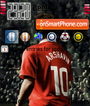 Arshavin 02 tema screenshot