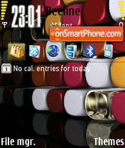 Cube Theme tema screenshot