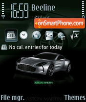Скриншот темы Aston Martin 12