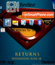Superman Returns es el tema de pantalla