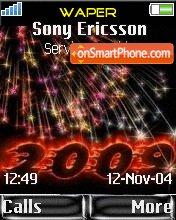 Happy new Year 3 es el tema de pantalla