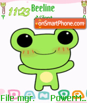 Froggie tema screenshot