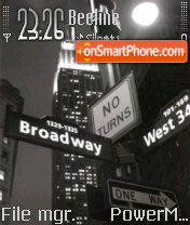 Capture d'écran New York 03 thème