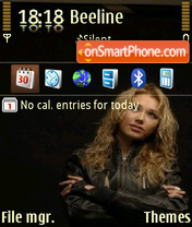 Lera Ranetka 01 theme screenshot