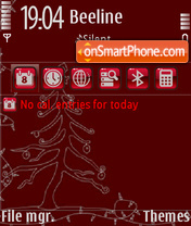 Xmas Tree 03 theme screenshot