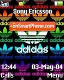 Adidas Rainbow theme screenshot