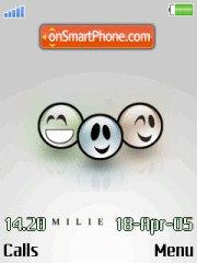 Smiles tema screenshot