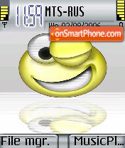 Smiley 2 es el tema de pantalla