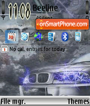 BMW tema screenshot