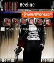 Hitman 04 theme screenshot