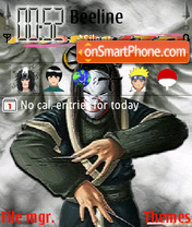 Naruto theme screenshot