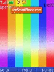 Capture d'écran Easy Rainbow thème