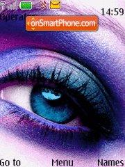 Capture d'écran Purple Eye thème