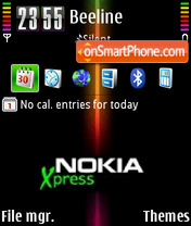 Xpress v1.1 tema screenshot