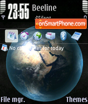 World 03 tema screenshot