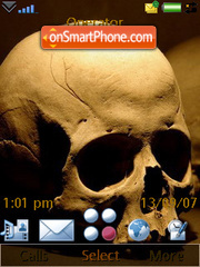 Skull tema screenshot