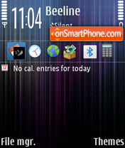 Colourfull theme screenshot