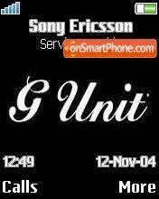 G-Unit es el tema de pantalla