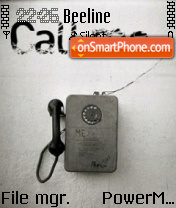 Call Me 03 tema screenshot