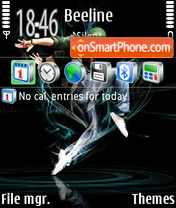 Dancer 01 tema screenshot