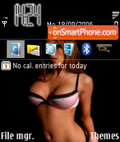 Hot Woman Theme-Screenshot