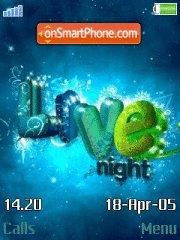 Live Night tema screenshot