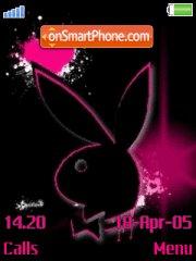 Playboy Dark tema screenshot