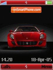 Скриншот темы Ferrari 599 RED