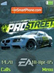 Nfs Prostreet tema screenshot