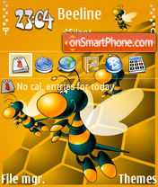 Not Beeline theme screenshot