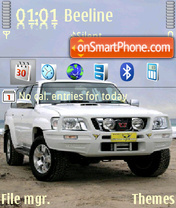 Nissan Patrol tema screenshot