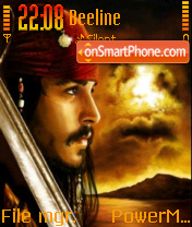 Captain Jack tema screenshot