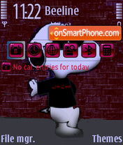 Joe Cool tema screenshot