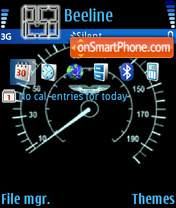 Carr tema screenshot