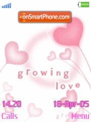 Growing Love es el tema de pantalla