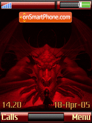 Dragon tema screenshot