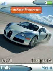 Bugatti Veyron theme screenshot