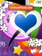 Abstract Heart Theme-Screenshot