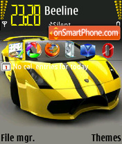 Lamborghini Gallardo 2 tema screenshot