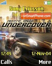 Скриншот темы Need for Speed: Undercover