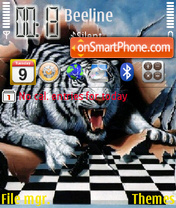 Tiger tema screenshot