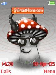 Crazy Mushroom tema screenshot